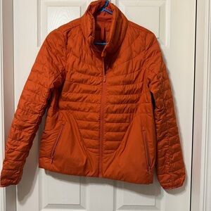 Lululemon athletica lightweight relaxed fit down jacket size 4 euc